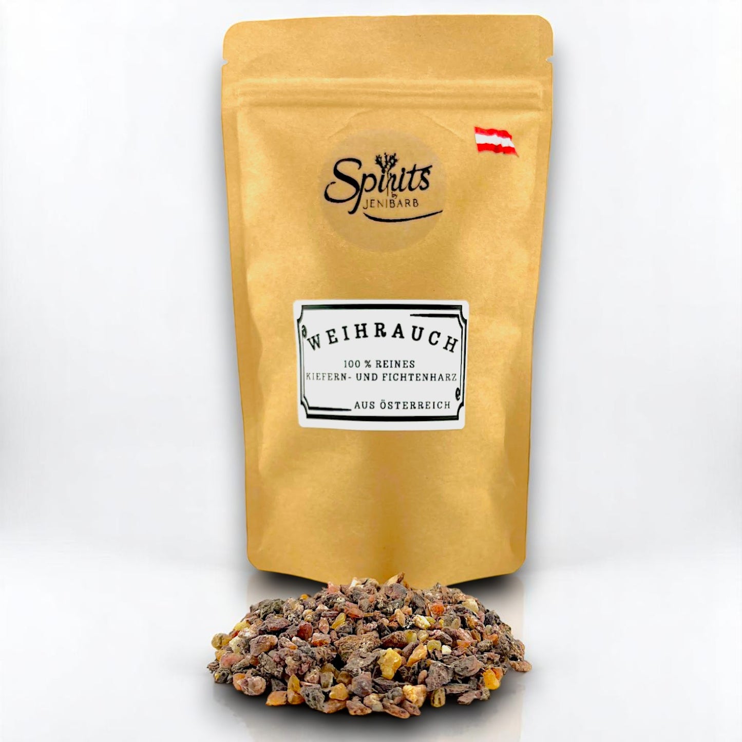 Fichten und Kiefern Baumharz Weihrauch