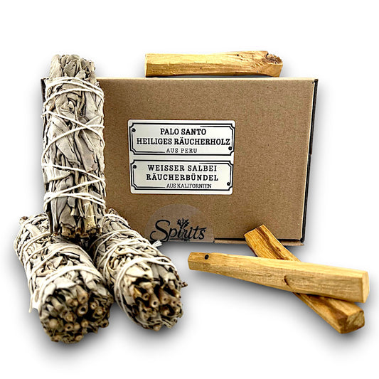 Weißer Salbei Palo Sabto Räucherset